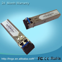 1.25g unique fibre monomode bidi wdm sfp module 10g cuivre sfp avec ddm fonction fibre optique émetteur-récepteur oem usine